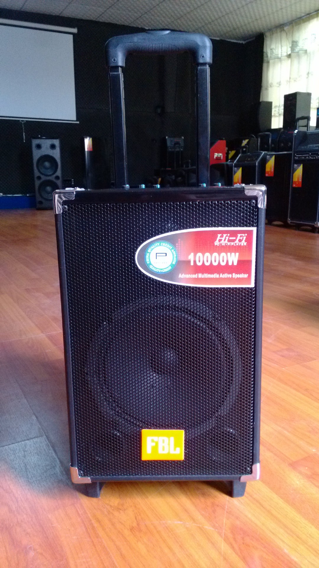 先科音響Q8 大功率拉桿戶外音箱，廠家直銷批發，教學促銷利器